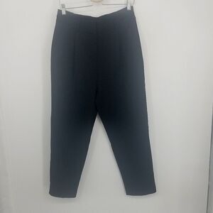 TOPSHOP High Waisted Straight Leg Paper Bag Trousers
